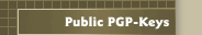 Public PGP-Keys
